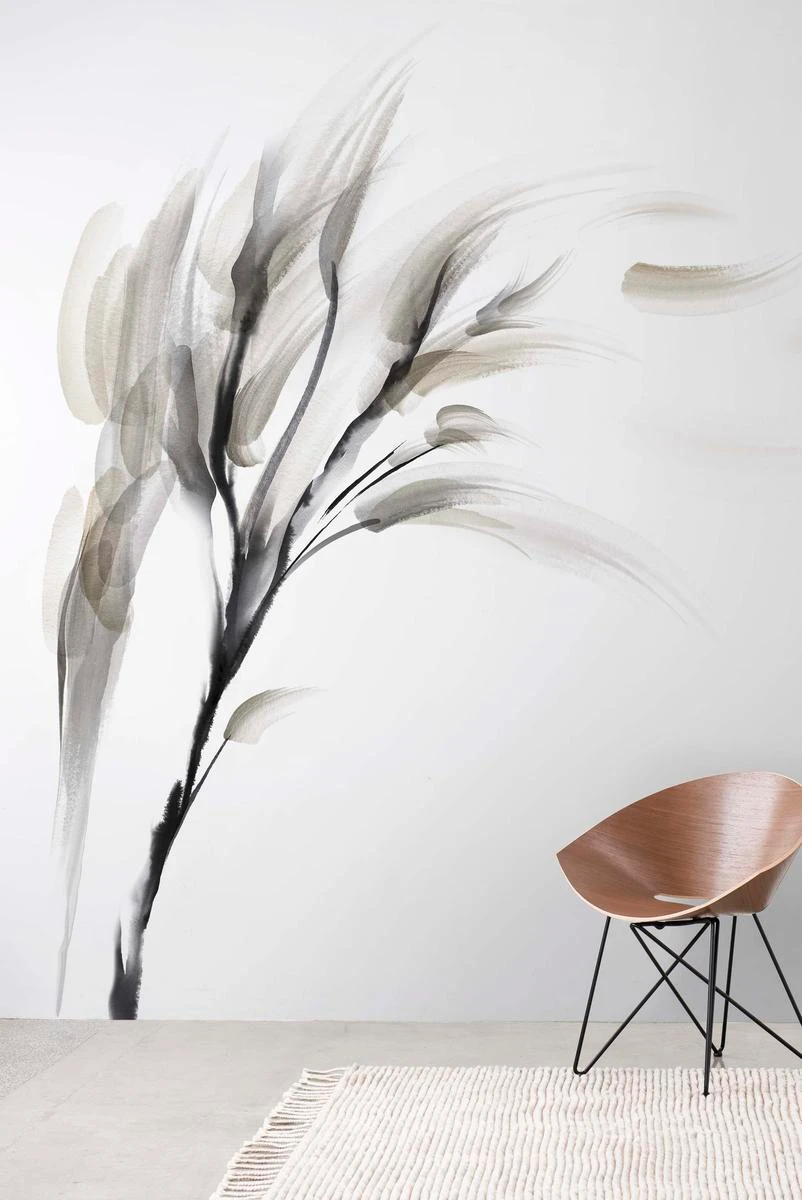 Willow Wallpaper - Charcoal