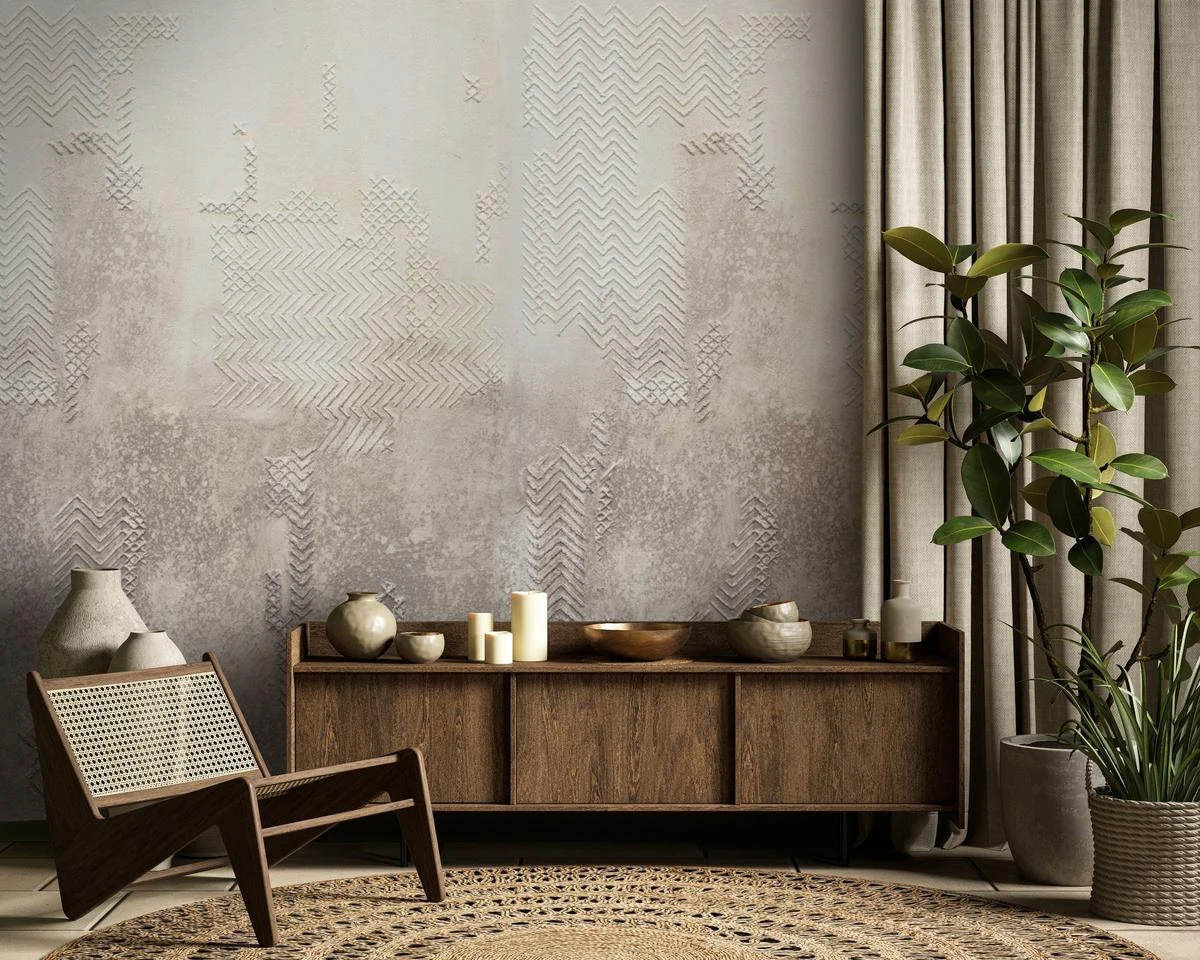 White Mended Painting