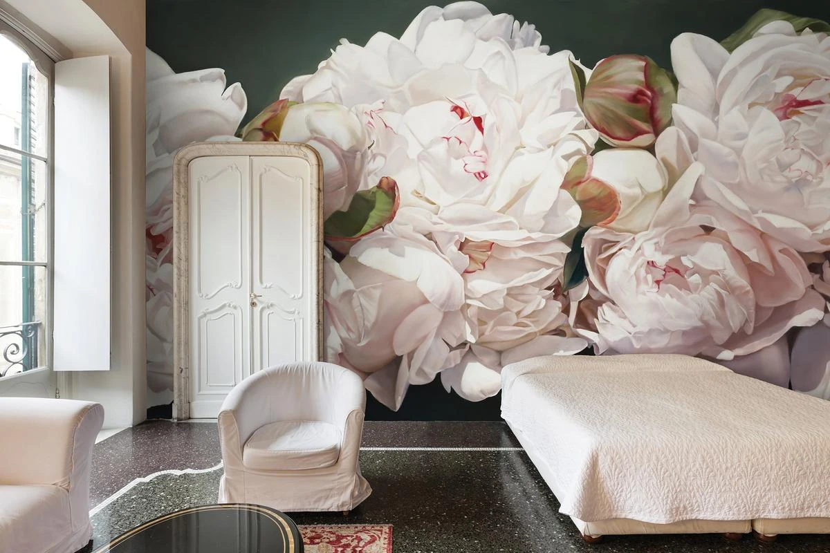 Peonies White