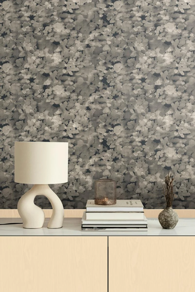 Colour Field Wallpaper - Evening metallic